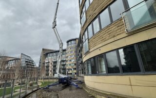 high-rise window cleaning