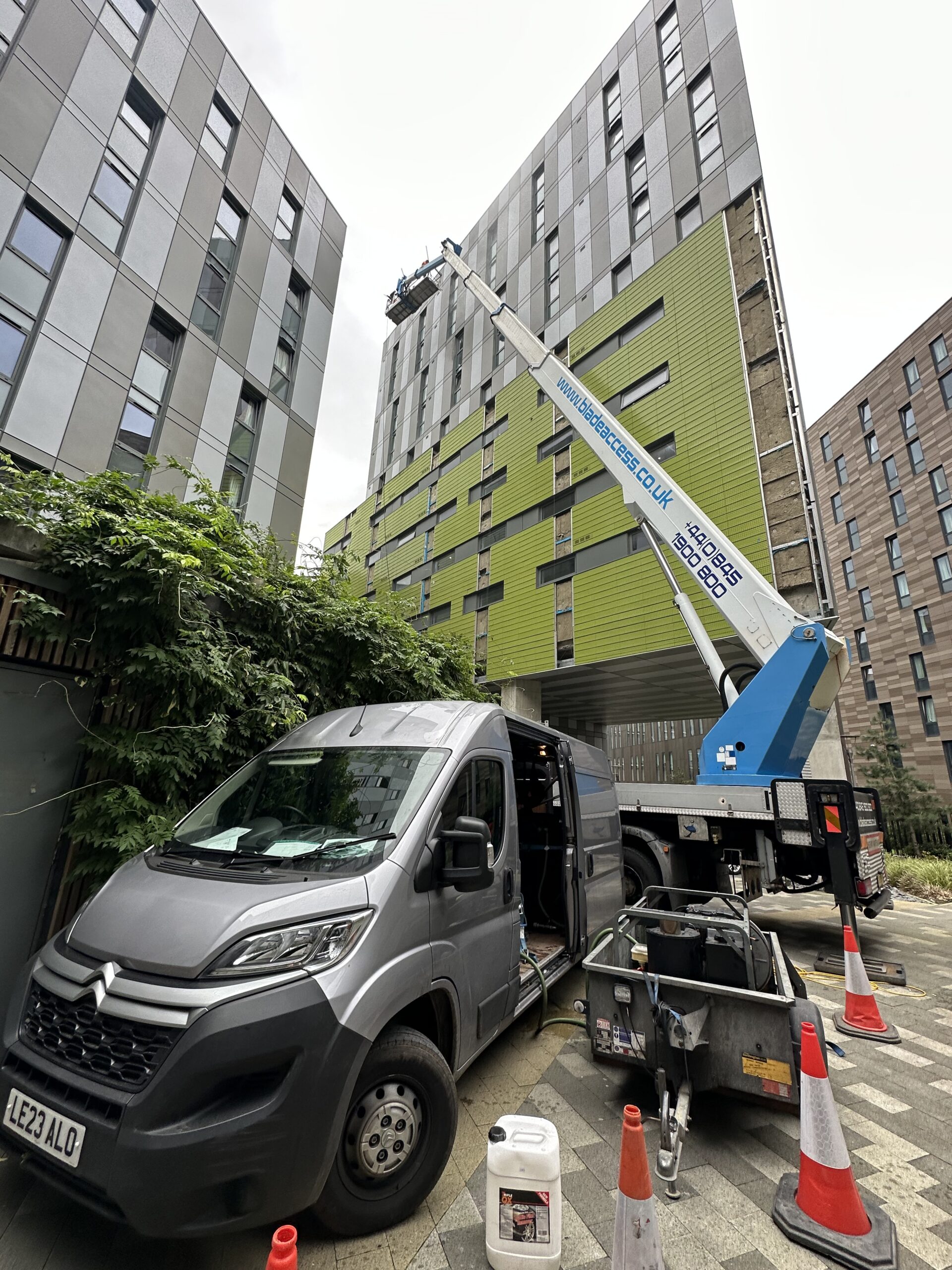 cladding cleaning